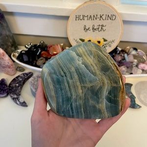 Large Blue Onyx Slab